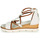 Chaussures Femme Sandales et Nu-pieds Mjus TAPASITA Blanc / Camel
