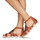 Chaussures Femme Sandales et Nu-pieds Mjus KETTA Brique / argenté