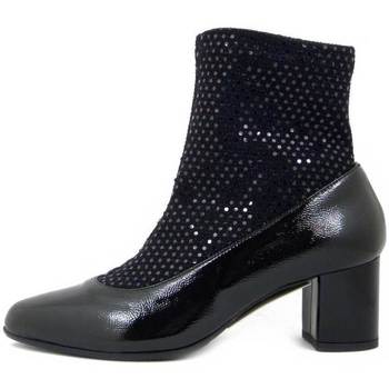 boots vernissage  femme chaussures, bottine, cuir brillant douce - 9844 