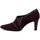 Chaussures Femme Escarpins Vernissage Femme Chaussures, Bottine, Daim - 20583BOR Rouge