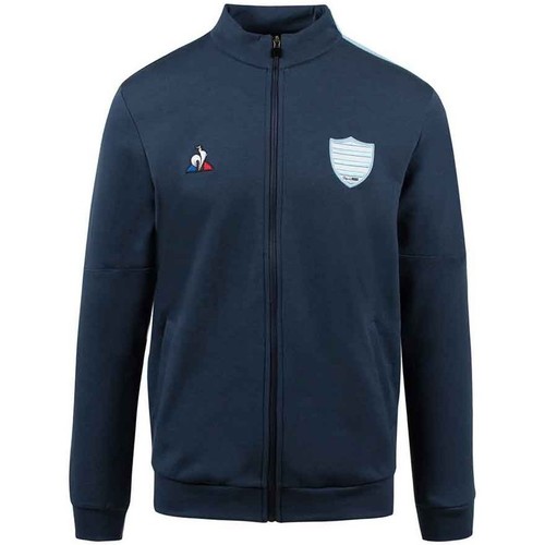 Vêtements Le Coq Sportif Veste rugby Racing 92 entrée t Bleu - Vêtements Sweats Homme 99 