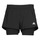 Vêtements Femme Shorts / Bermudas adidas b37620 Performance PACER 3S 2 IN 1 Noir