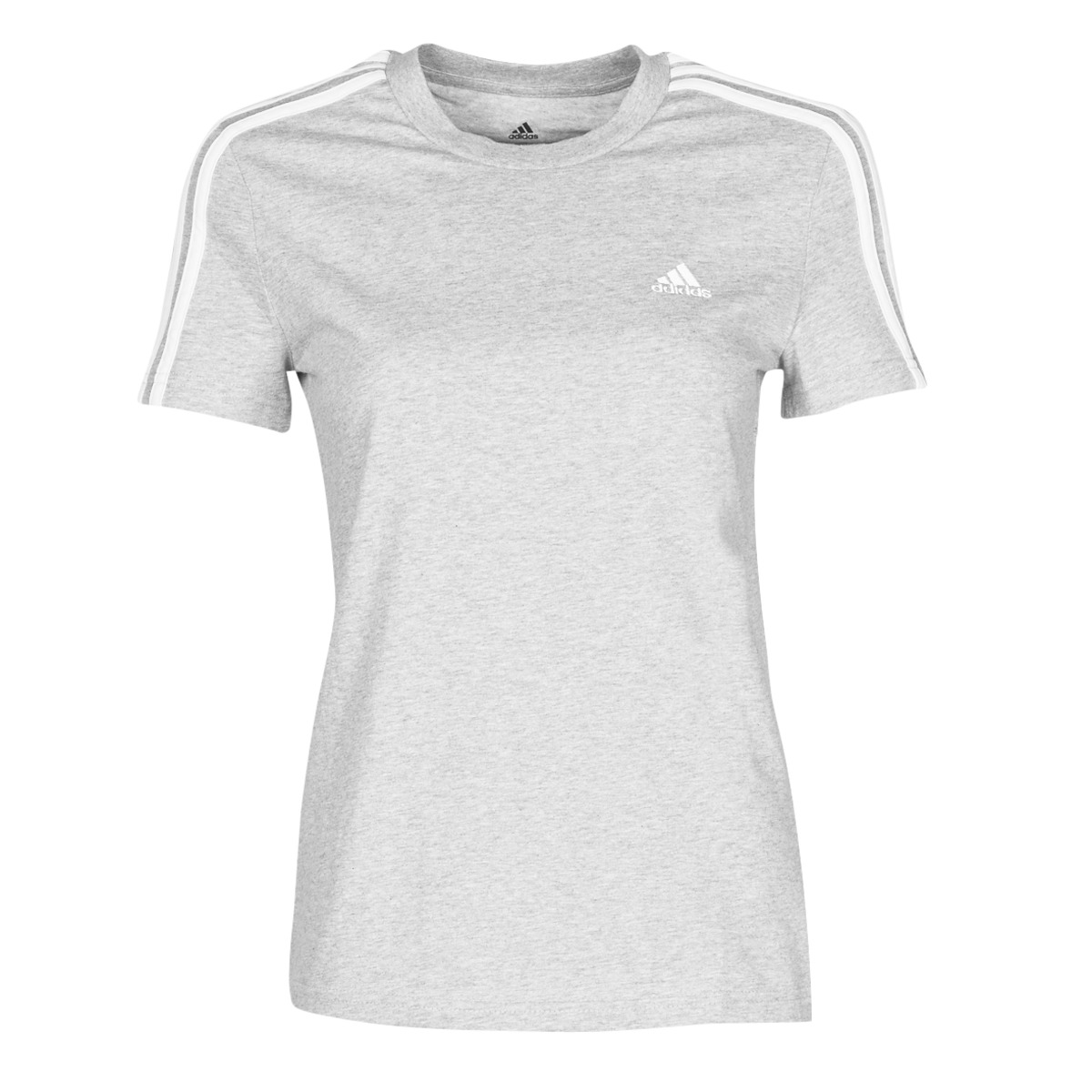 Vêtements Femme T-shirts manches courtes Adidas Original Sportswear W 3S T Gris