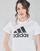 Vêtements Femme T-shirts manches courtes vegas Adidas Sportswear W BL T Blanc