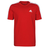 Vêtements Homme T-shirts manches courtes adidas nerd Performance M 3S SJ T Rouge