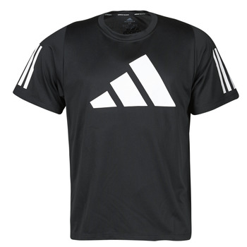 Vêtements Homme T-shirts colourblock courtes adidas Performance FL 3 BAR TEE Noir