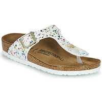 Chaussures Fille Tongs Birkenstock GIZEH Blanc