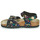 Chaussures Fille Sandales et Nu-pieds Birkenstock RIO Noir / Multicolore