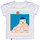 Vêtements Femme T-shirts & Polos Ko Samui Tailors T-Shirt en soie dos Grce blanc  KSUTZ 847 GR Blanc