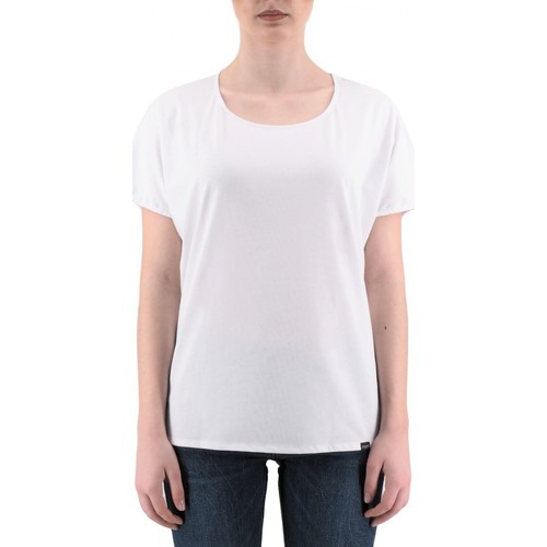 Vêtements Femme T-shirts & Polos Ko Samui Tailors T-Shirt en soie dos Grce blanc  KSUTZ 847 GR Blanc
