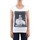 Vêtements Femme T-shirts & Polos Ko Samui Tailors T-Shirt Marilyn Monroe Shine Blanc  KSUTA 520 Blanc