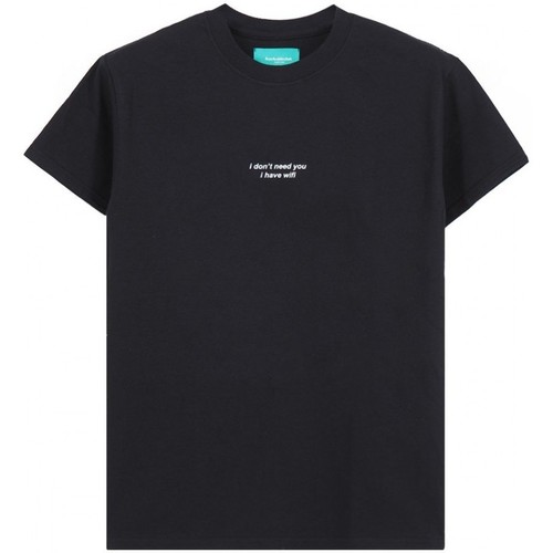 Backsideclub T-shirt Requis noir BSCTH 135 WIFI BLK Noir - Vêtements  T-shirts & Polos Homme 19,50 €