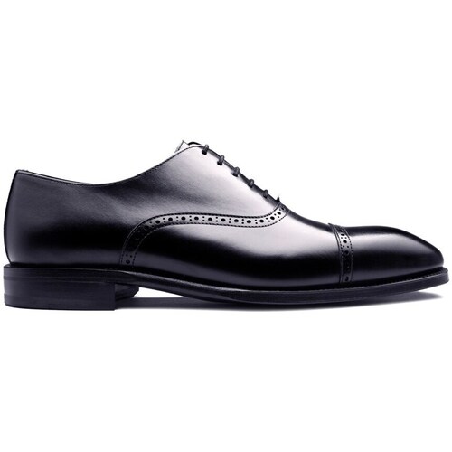 Chaussures Homme Richelieu Finsbury and Shoes BALMORAL Noir