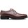 Chaussures Homme Derbies Finsbury Shoes Embossed BARTON Marron