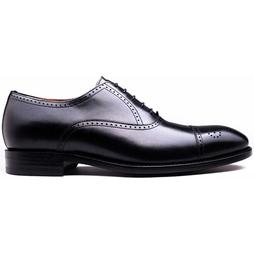 Chaussures Homme Richelieu Finsbury Shoes bm0102 DIPLOMAT Noir