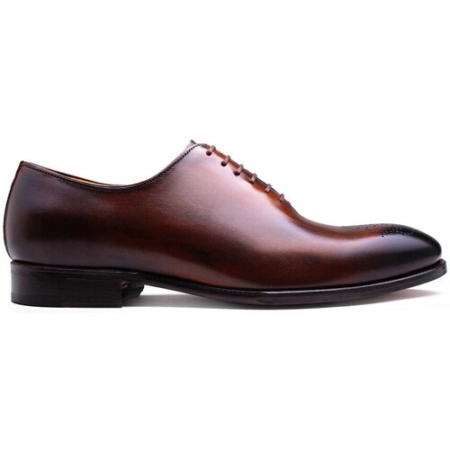 Chaussures Finsbury Shoes SILVIO Marron - Chaussures Richelieu Homme 240 