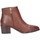 Chaussures Femme Low boots Gold&gold GU76 Bottes et bottines Femme CUIR Marron