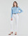 Vêtements Femme TFT Jeans skinny Levi's 721 HIGH RISE SKINNY Blanc