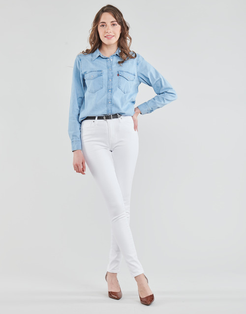 Levi's 721 HIGH RISE SKINNY Blanc - Livraison Gratuite | Spartoo ! -  Vêtements Jeans skinny Femme 87,20 €