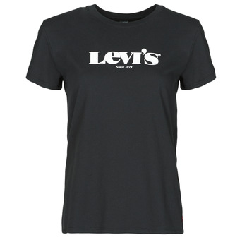 Vêtements Femme T-shirts manches courtes Levi's THE PERFECT TEE Noir