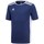 Vêtements Garçon T-shirts manches courtes adidas Originals JR Entrada 18 Blanc, Bleu marine