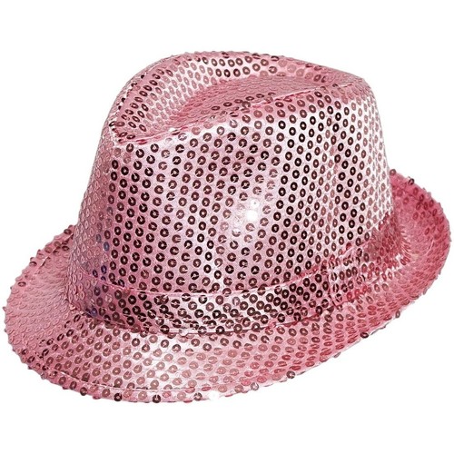 Chapeau-Tendance Chapeau de fête paillettes Rose pâle - Accessoires textile  Chapeaux 15,90 €