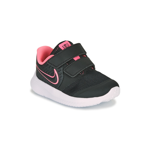 Nike STAR RUNNER 2 TD Noir / Rose - Chaussures Chaussures-de-sport Enfant  25,92 €