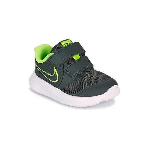 Chaussures Garçon Multisport Nike STAR RUNNER 2 TD Noir / Vert