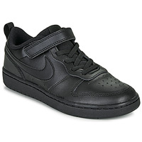 Chaussures Enfant Baskets basses lace Nike COURT BOROUGH LOW 2 PS Noir