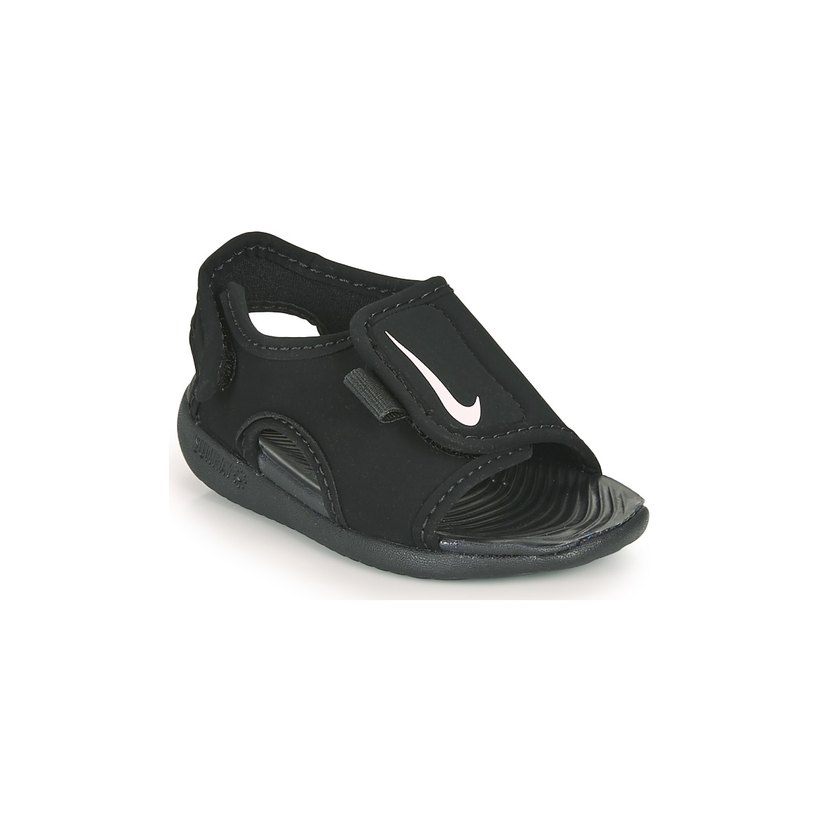 Chaussures Enfant Claquettes Nike SUNRAY ADJUST 5 V2 TD Noir