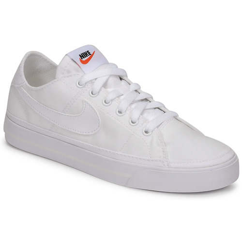 Nike NIKE COURT LEGACY CANVAS Blanc - Chaussures Baskets basses Femme 79,95  €