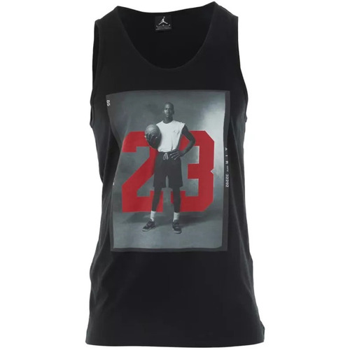 Vêtements Homme Débardeurs / T-shirts sans manche Nike Jordan 88 Photo Noir