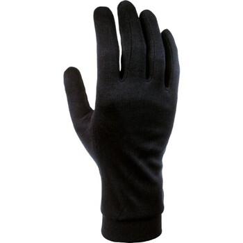 gants cairn  silk gloves m black sous-gants hom 