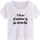 Vêtements Femme Pyjamas / Chemises de nuit Pomm'poire T-shirt Asics VIVRE D'AMOUR Blanc