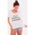 Vêtements Femme Pyjamas / Chemises de nuit Pomm'poire T-shirt VIVRE D'AMOUR Blanc