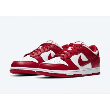 Chaussures Baskets basses Nike SB Dunk Low University Red White/University Red