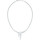 Montres & Bijoux Femme Colliers / Sautoirs Cleor Collier en Argent 925/1000 et zircon Blanc