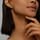 Montres & Bijoux Femme Boucles d'oreilles Cleor Boucles d'oreilles en or 375/1000 et diamant Multicolore