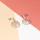 Montres & Bijoux Femme Boucles d'oreilles Cleor Boucles d'oreilles en argent 925/1000 et zircon Multicolore