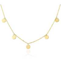 Comfy & casual Femme Colliers / Sautoirs Cleor Collier  en Or 375/1000 Jaune Jaune