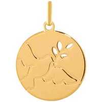 Montres & Bijoux Pendentifs Cleor Médaille  en Or 375/1000 Jaune Jaune