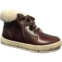 Chaussures Garçon Bottes de neige Pom d'Api Start top fur marron