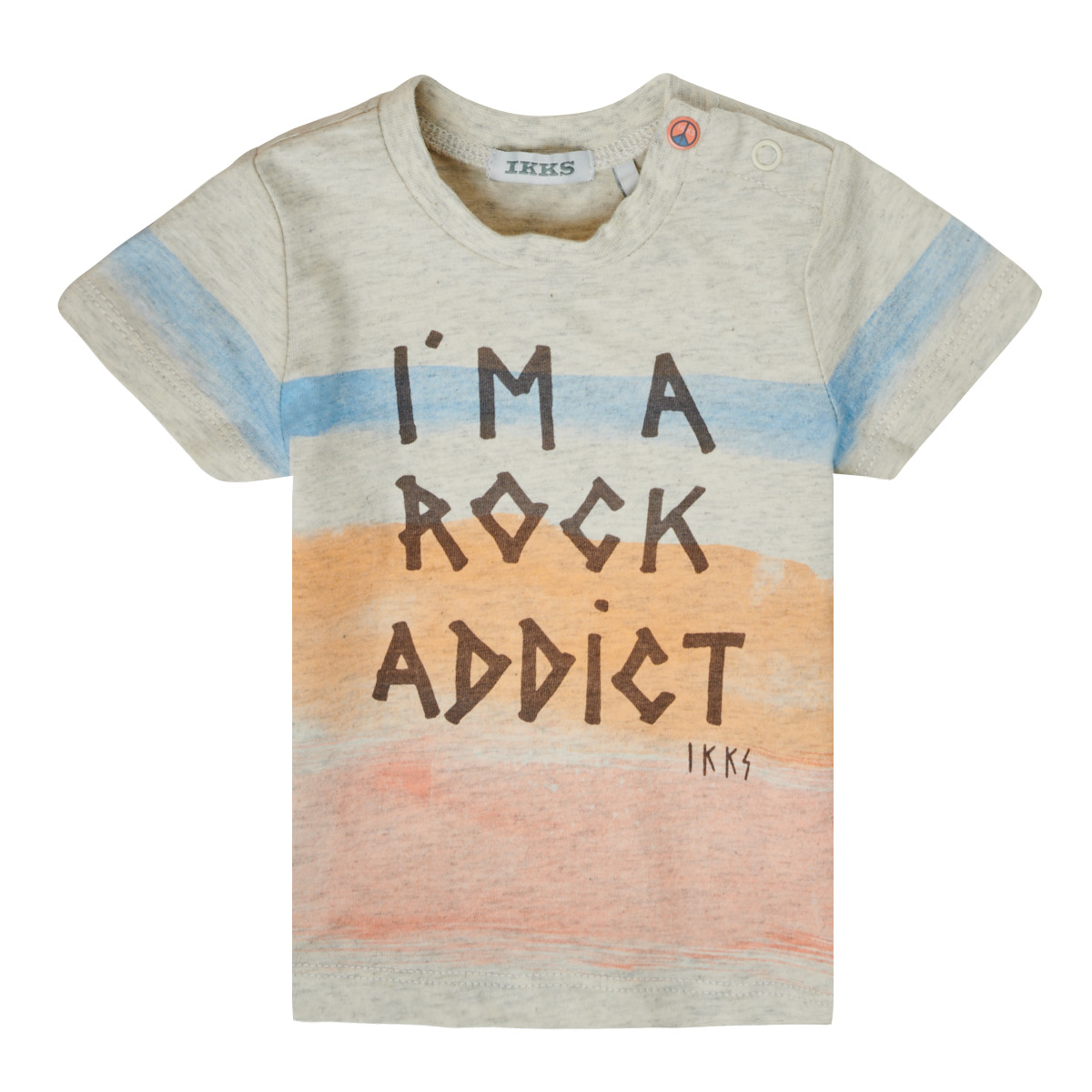 Vêtements Garçon T-shirts tricot manches courtes Ikks FANNI Multicolore