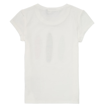 T-shirts Manches Courtes Fille Ikks NINOTE Blanc - Livraison Gratuite 