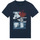Vêtements Garçon T-shirts DimmaGZ manches courtes Ikks HAUNA Marine