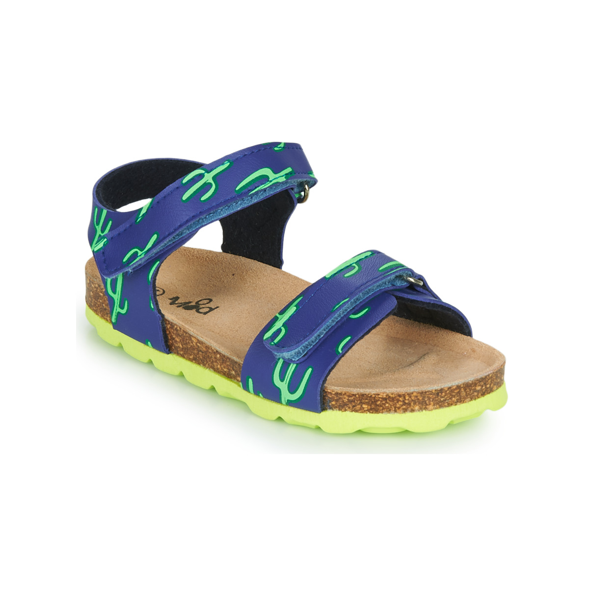 Chaussures Garçon Sandales et Nu-pieds Mod'8 KOURTIS Bleu / Vert
