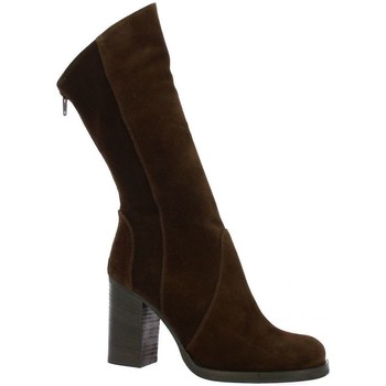bottes nuova riviera  bottes cuir velours 
