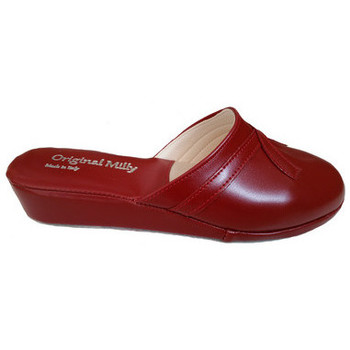 Chaussures Femme Mules Original Milly PANTOUFLE DE CHAMBRE MILLY - 2200 ROUGE Rouge