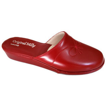 Chaussures Femme Mules Original Milly PANTOUFLE DE CHAMBRE MILLY - 3200 ROUGE Rouge