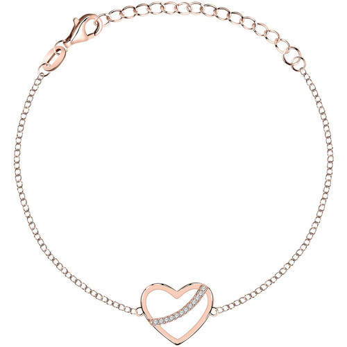 Rideaux / stores Femme Bracelets Cleor Bracelet en argent 925/1000 et zircon Rose